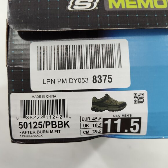 Skechers Men's After Burn M.Fit Size 11.5 P#94@CMK - Picture 7 of 9